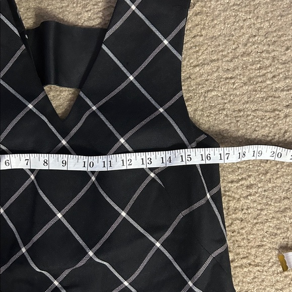 Rag & Bone Phoebe Leather Trim Shift Dress SZ 8 - Picture 8 of 11